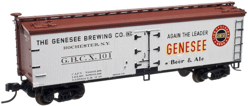 Atlas 50001749 N 40' Genesee Brewing Company Reefer #102