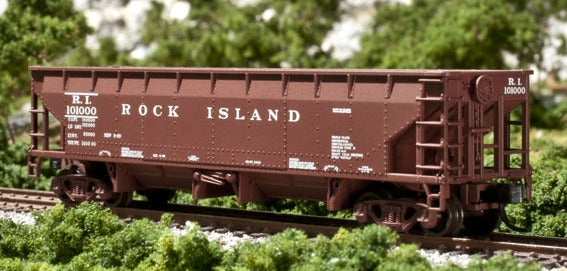 Atlas 50001705 N 70-Ton Hart Ballast Car, RI #101024