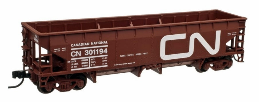 Atlas 50001697 N 70-Ton Hart Ballast Car, CN #301270