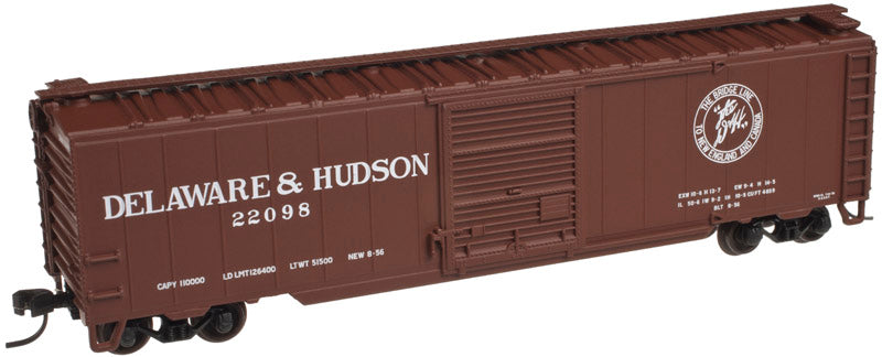 Atlas 50001595 N Delaware & Hudson 50' BOXCAR #22098