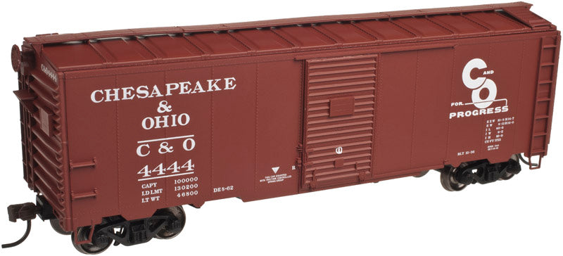 Atlas 20002530 HO C&O 40' BOXCAR 4890