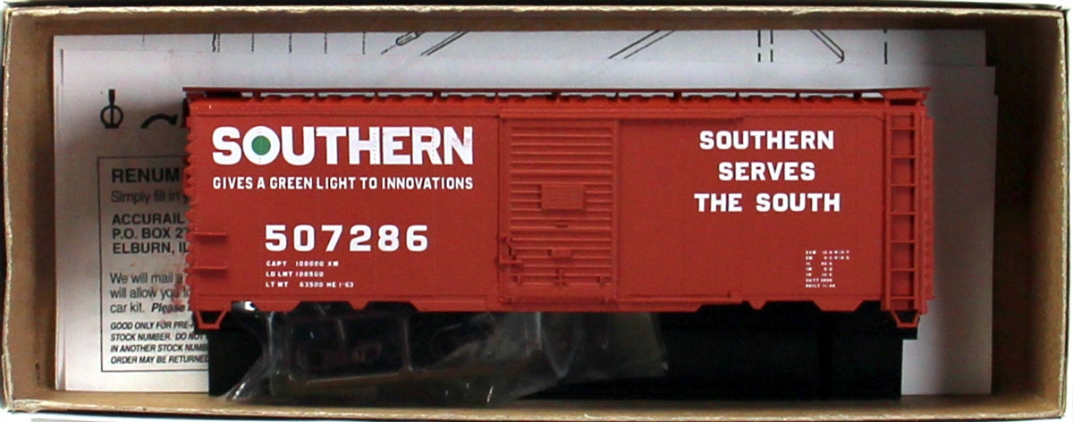 Accurail 35579 HO Southern 40' AAR Boxcar
