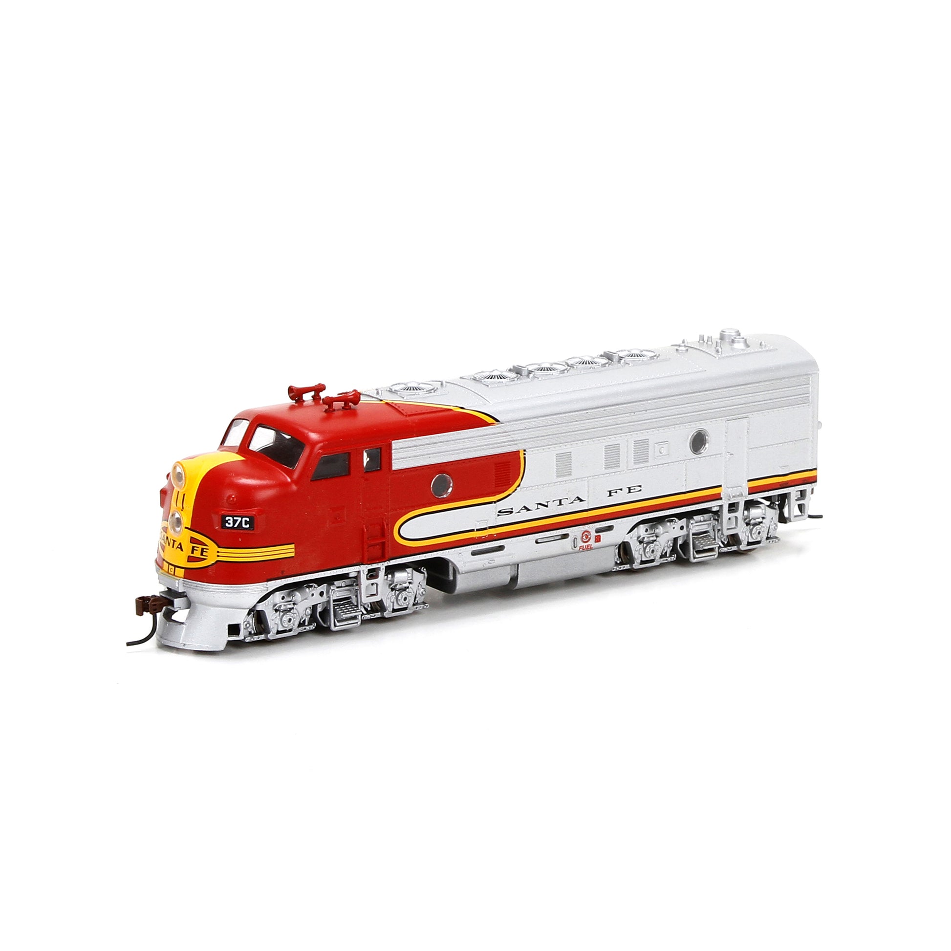 Roundhouse 29211 HO Santa Fe F7A Diesel Locomotive RTR (Warbonnet) #37C