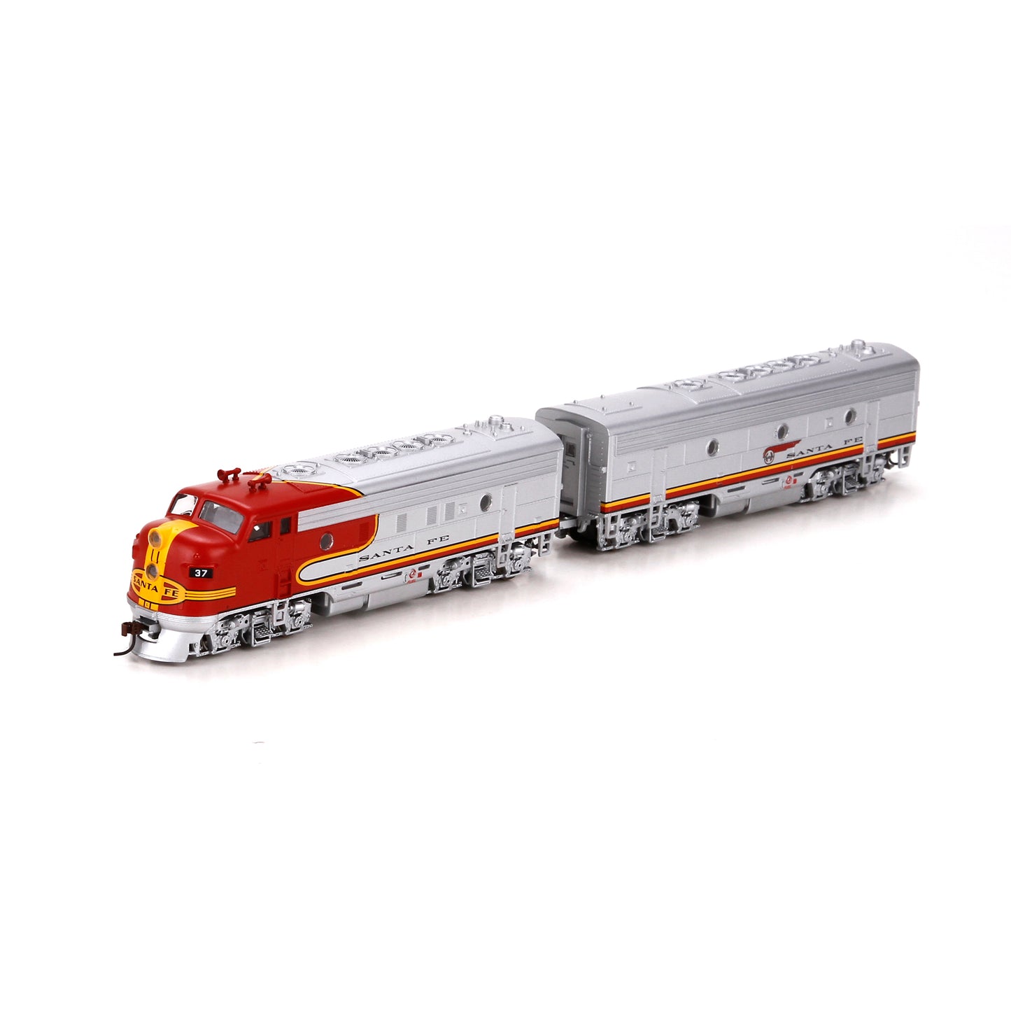 Roundhouse 29215 HO Santa Fe F7A/B Diesel Loco (Warbonnet) #37L/37A