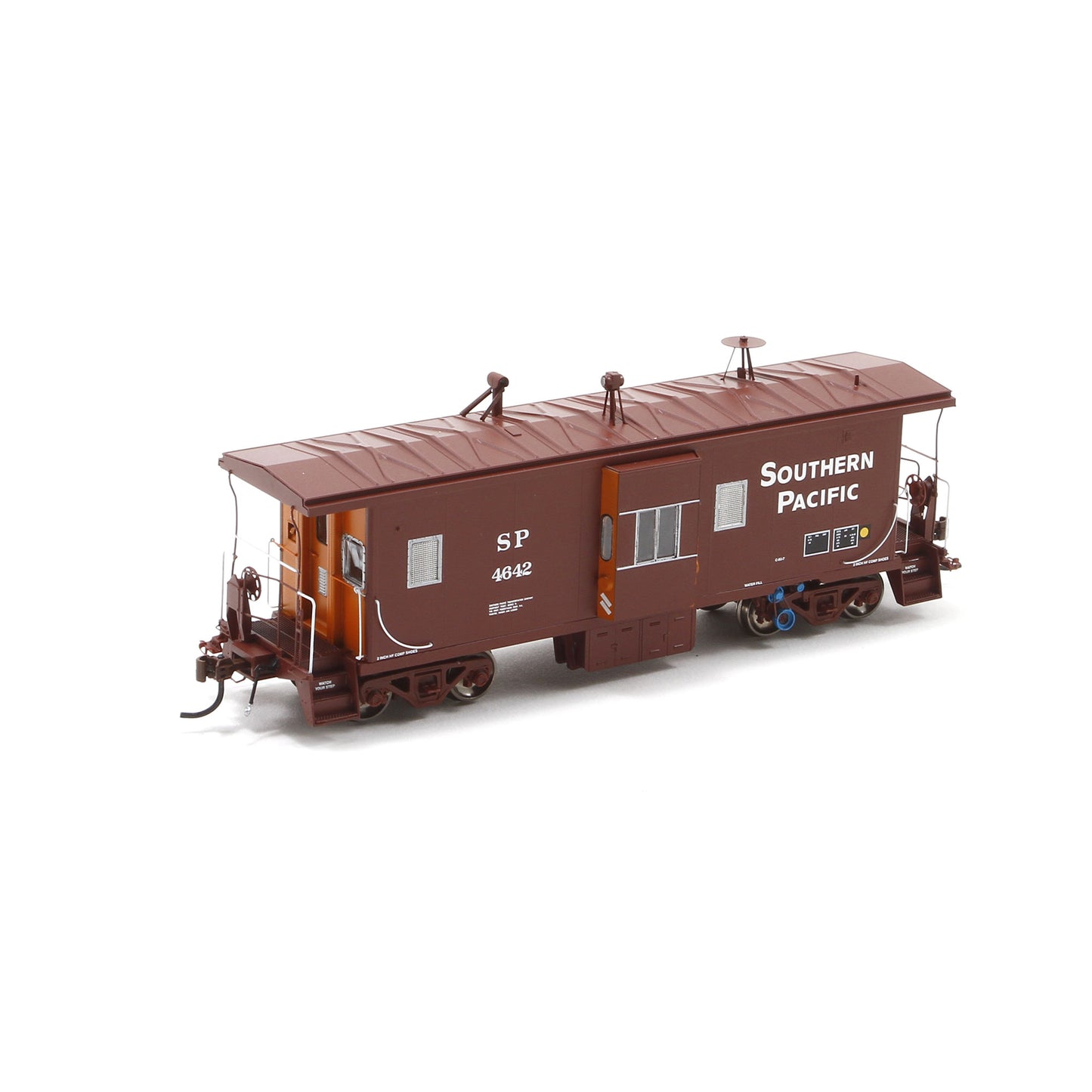 Athearn G63055 HO Bay Window C-50-7 Caboose w/Lights, SP #4642