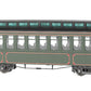 Bachamnn 26202 On30 Unlettered Olive Coach/Observation Car with Lighted Interior