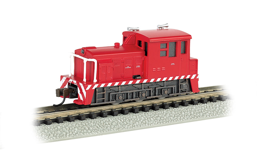 Bachmann 60091 N Painted & Unlettered Plymouth MDT Switcher Diesel Locomotive