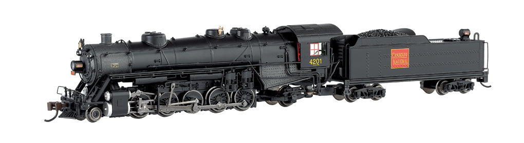 Bachmann 83355 Spectrum N Scale Canadian National 2-10-2 Steam Loco #4201
