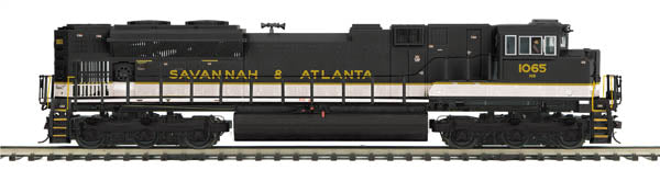 MTH 20-20275-3 Savannah & Atlanta SD70ACe Non-Powered Diesel Engine #1065