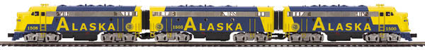 MTH 20-20391-1 Alaska F7 ABA Diesel Engines w/PS 3.0 ##1500/1508/1503