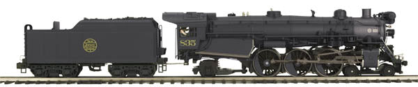MTH 20-3462-1 CNJ 4-6-2 P47 Pacific Steam Loco & Tender w PS3.0 #835