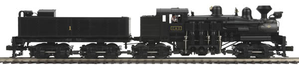 MTH 20-3494-1 O C&O Hi-Rail 4-Truck Shay Steam Locomotive w/PS3 #1