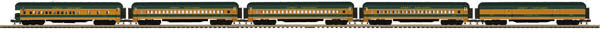 MTH 20-40011 O Great Northern 70' Madison Passenger Car Set (Set of 5)