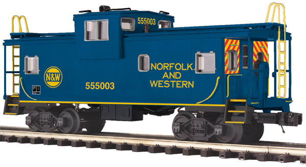 MTH 20-91387 O Extended Vision Caboose, N&W – Trainz