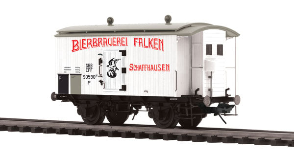 MTH 20-99044 O European Bierbrauerei Falken Bierwagon/Reefer #90681