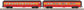 MTH 30-67760 SP O-27 60' Streamline Sleeper/Diner Set 2) (Pack of 2)