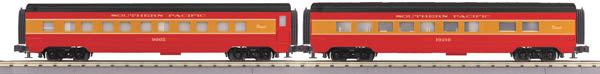 MTH 30-67760 SP O-27 60' Streamline Sleeper/Diner Set 2) (Pack of 2)