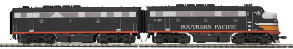 MTH 80-2191-1 HO Scale SP F3 A/B Diesel Locomotive Set w/PS3 #6-1-03