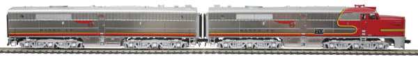MTH 80-2272-0 HO Santa Fe Alco PA A/B Diesel Locomotive Set DCC Ready (Set of 2)