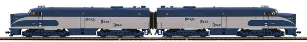 MTH 80-2285-0 HO NKP Alco PA AA Diesel Locomotive Set - DCC Ready (Set of 2)
