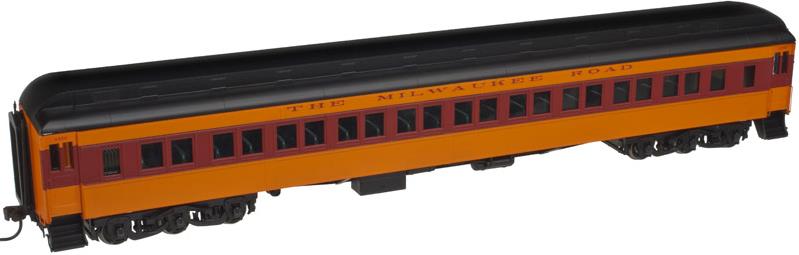 Atlas 20001716 Milwaukee Heavyweight Paired Window Passenger Coach Car