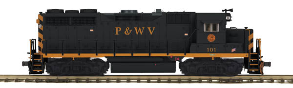 MTH 20-20288-1 P&WV GP-35 Low Hood Diesel Engine w/PS 3.0 #101 (Hi-Rail Wheels)