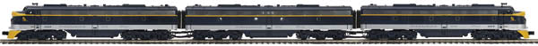MTH 20-20353-1 O C&O E-8 ABA Diesel Engine Set w/PS 3.0 #4025/4028/4025B