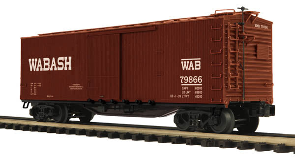 MTH 20-93632 O Wabash 40' USRA Double Sheathed Box Car #79866