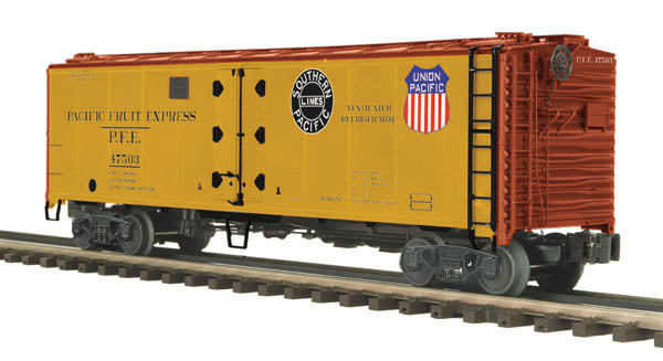 MTH 20-94257 O Pacific Fruit Express 40' Steel Sided Reefer Car #47503