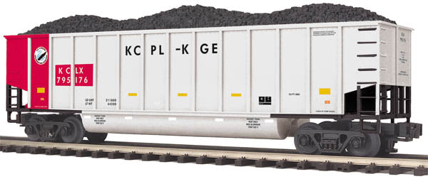 MTH 20-97792 Kansas City Power and Light Company Coalporter Hopper Car
