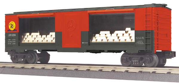 MTH 30-74763 Long Island 40' Window Mint Box Car w/Gold