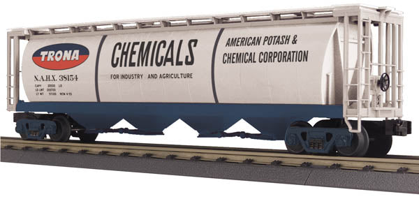 MTH 30-75451 4-Bay Cylindrical Hopper Car