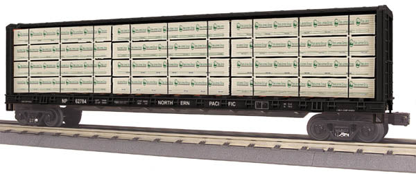 MTH 30-76551 Northern Pacific Center I-Beam Flat Car