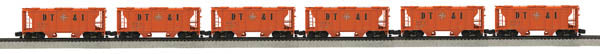 MTH 35-70006 S Detroit Toledo & Ironton PS-2 Hopper Car Set (Set of 6)