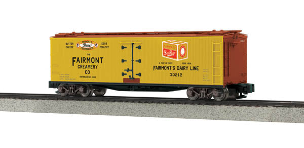 MTH 35-78002 S Fairmont Creamery 40' Woodsided Reefer Car #30219