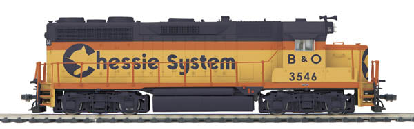 MTH 80-2231-1 HO Chessie GP-35 Diesel with Proto-Sound 3.0