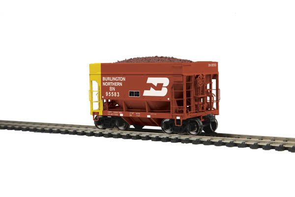 MTH 80-97024 HO Burlington Northern 70-Ton Center Discharge High Ext. Ore Car