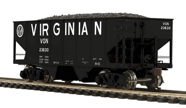 MTH 80-97067 HO Virginian USRA 55-Ton Steel Twin Hopper Car