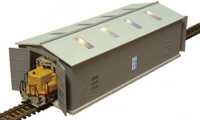 Railtown Model Railroad Supplies 2912 HO Run-Through Locomotive Maintenance Shed