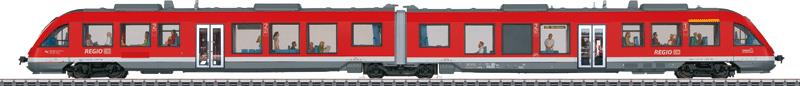 Marklin 39730 German Class LINT 41 HO Gauge Diesel HO Gauge Commuter Train Set