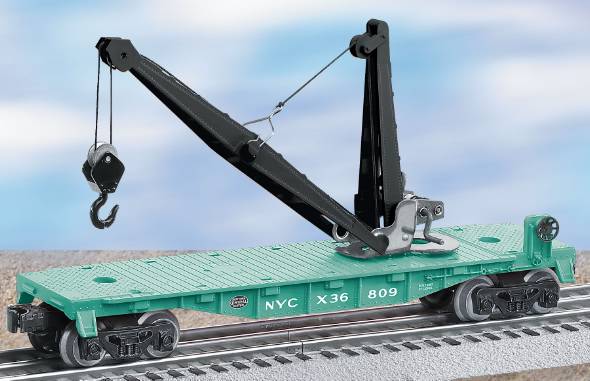 Lionel 6-36809 New York Central Derrick Car