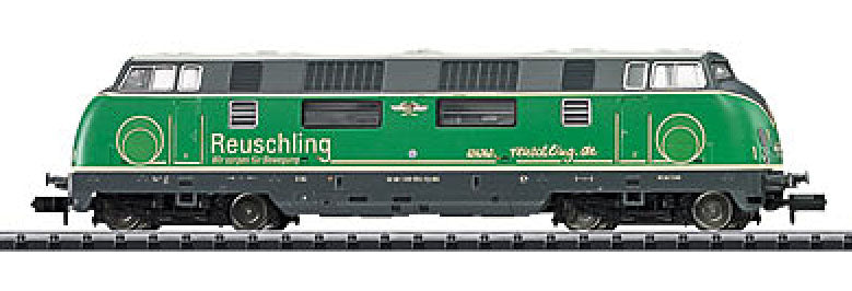 Trix 16221 N Brohltal Railroad BE V 200 Diesel - Standard DC - Minitrix