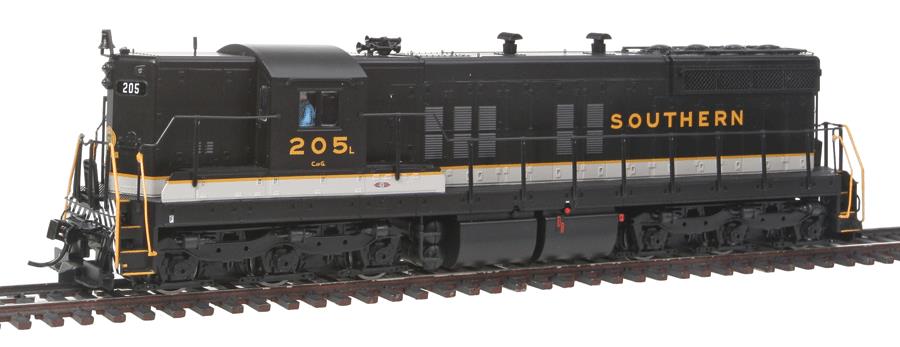 Walthers 920-48613 HO Southern EMD SD9 Standard DC PROTO 2000 Black #205