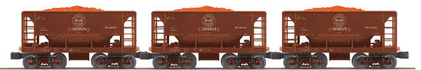 MTH 30-7068 O Duluth, Missabe & Iron Range Ore Car Set (Set of 3)