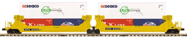 MTH 20-90840 O TTX Twin Stack Container Set (Set of 2)