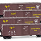 Micro-Trains 99300093 N PRR 50' Rib-Side Plug Door Boxcar Runner Pack (Set of 4)