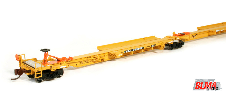 BLMA Models 12259 TTAX 3-Unit Spine Car #355111 – Trainz