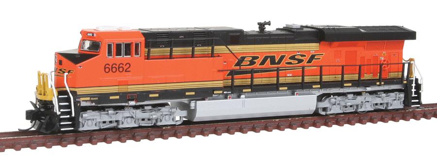 Fox Valley Models 70409 N BNSF Railway GE ES44C4 Diesel Locomotive #6662
