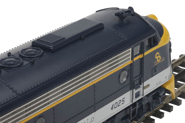 MTH 20-20353-1 O C&O E-8 ABA Diesel Engine Set w/PS 3.0 #4025/4028/4025B