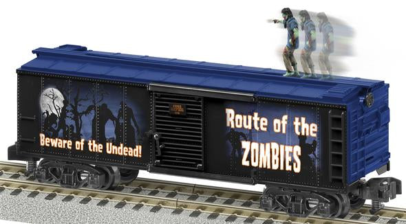 American Flyer 6-49063 S Zombie Walking Brakeman Boxcar